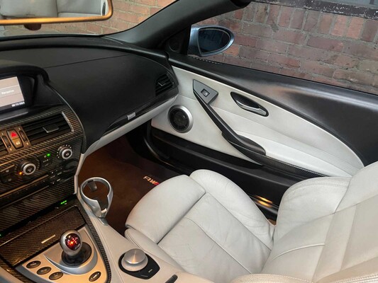 BMW M6 Cabriolet 5.0 V10 507hp 2008 6-series E64