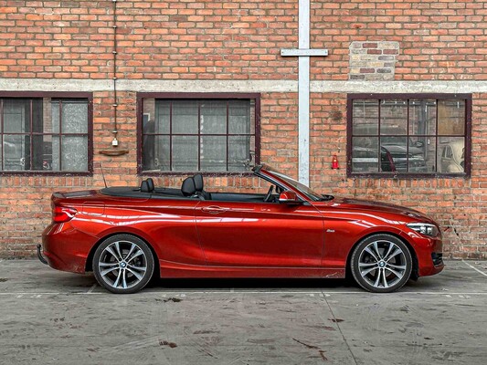 BMW 220i Cabriolet High Executive 184hp 2018 (Original-NL + 1st Owner) F23 2-Series, TT-870-G