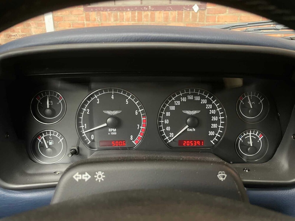 Aston Martin DB7 Volante 5.9 V12 Vantage 416pk 2002 (Origineel-NL) Cabriolet, 88-JL-PX Youngtimer