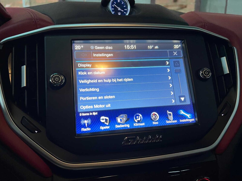 Maserati Ghibli 3.0 V6 338hp 2015