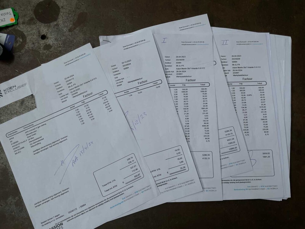 Aston Martin DB7 Volante 5.9 V12 Vantage 416PS 2002 (Original-NL) Cabrio, 88-JL-PX Youngtimer