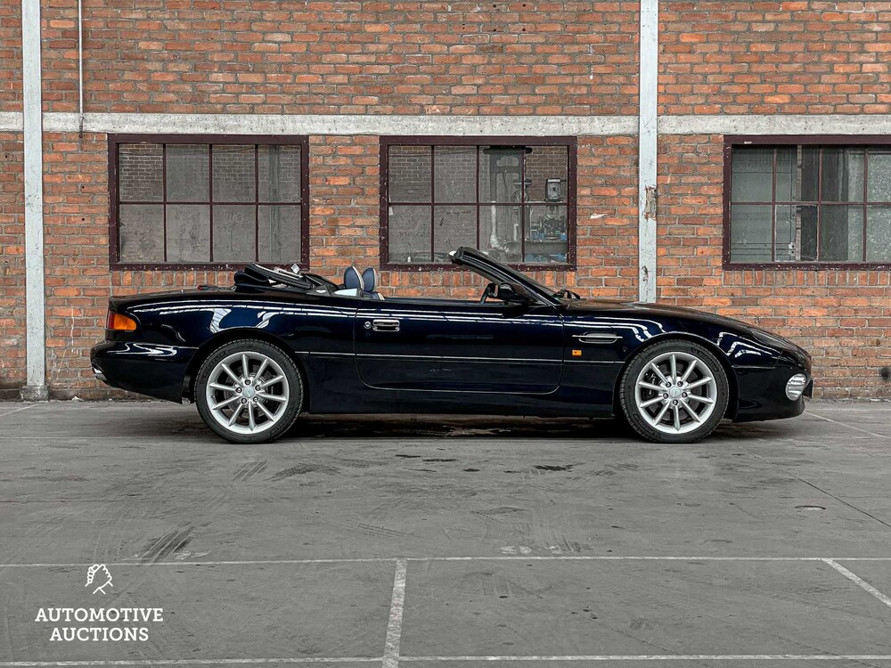 Aston Martin DB7 Volante 5.9 V12 Vantage 416PS 2002 (Original-NL) Cabrio, 88-JL-PX Youngtimer