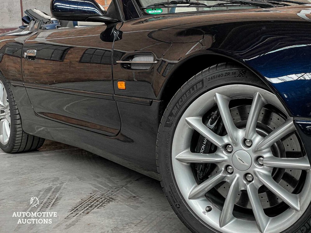 Aston Martin DB7 Volante 5.9 V12 Vantage 416PS 2002 (Original-NL) Cabrio, 88-JL-PX Youngtimer