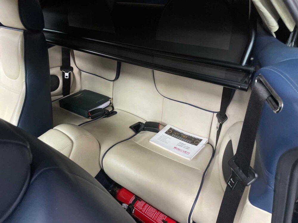 Aston Martin DB7 Volante 5.9 V12 Vantage 416PS 2002 (Original-NL) Cabrio, 88-JL-PX Youngtimer