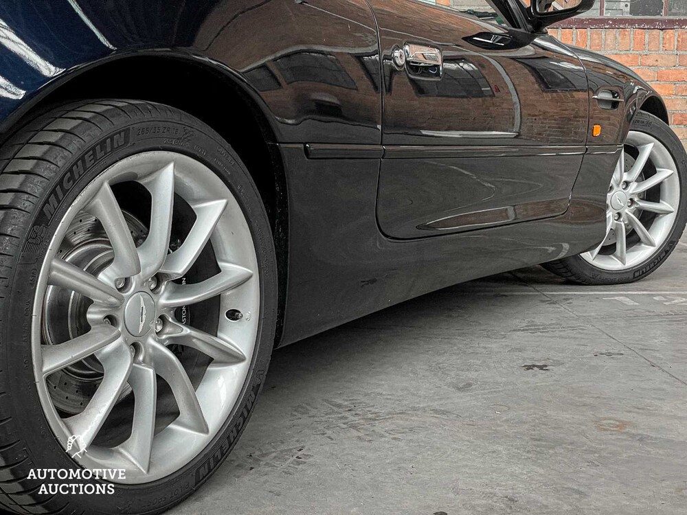 Aston Martin DB7 Volante 5.9 V12 Vantage 416PS 2002 (Original-NL) Cabrio, 88-JL-PX Youngtimer