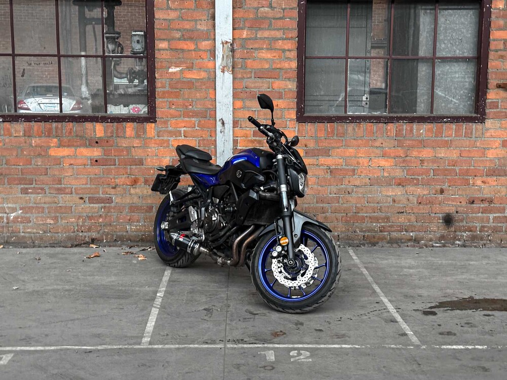 Yamaha MT-07 ABS Tour 689cc 2017, 58-MH-VT Motorcycle