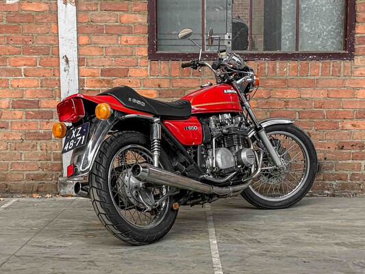 Kawasaki Z650 L3e 652cc 1977, XZ-48-71