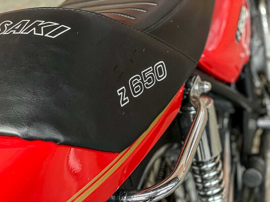 Kawasaki Z650 L3e 652cc 1977, XZ-48-71