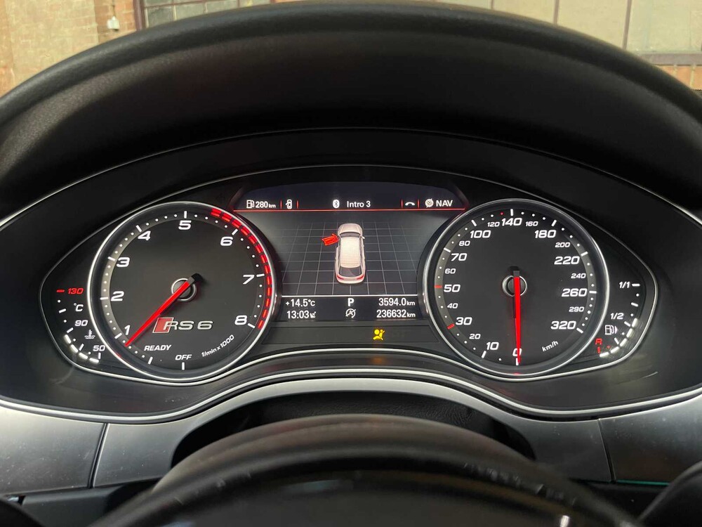 Audi RS6 Avant 4.0 V8 TFSI Quattro Pro Line Plus 700+PS 2015 (Milltek & Akrapovic) , SL-779-J