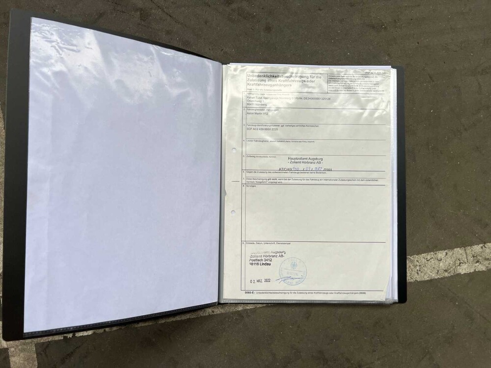 Aston Martin V12 Vanquish S 5.9 528pk 2006, S-576-XV