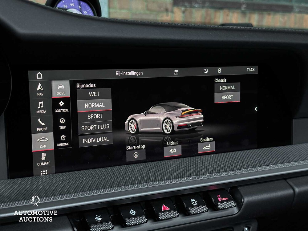 Porsche 911 Cabriolet Carrera S Sport-Design Sport-Chrono 450hp 2020-MY 992 NW-Model, J-293-FL