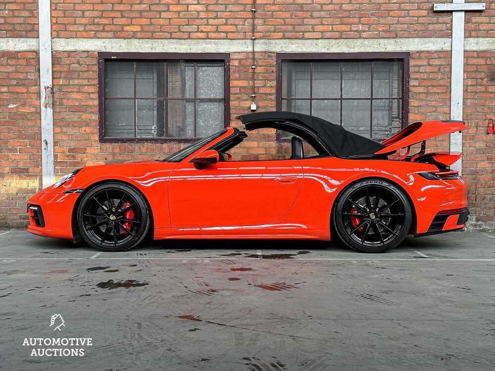 Porsche 911 Cabriolet Carrera S Sport-Design Sport-Chrono 450hp 2020-MY 992 NW-Model, J-293-FL