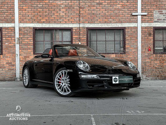 Porsche 911 Cabriolet Carrera 4S 997 3.8 355hp 2006 Sport-Chrono, ZV-452-H