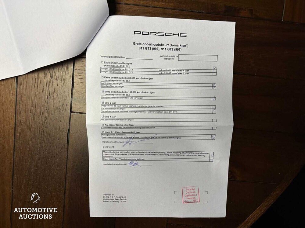 Porsche 911 GT3 RS 997 3.6 415hp -Manual- 2008 Sport-Chrono, 64-ZJ-BH -Youngtimer-