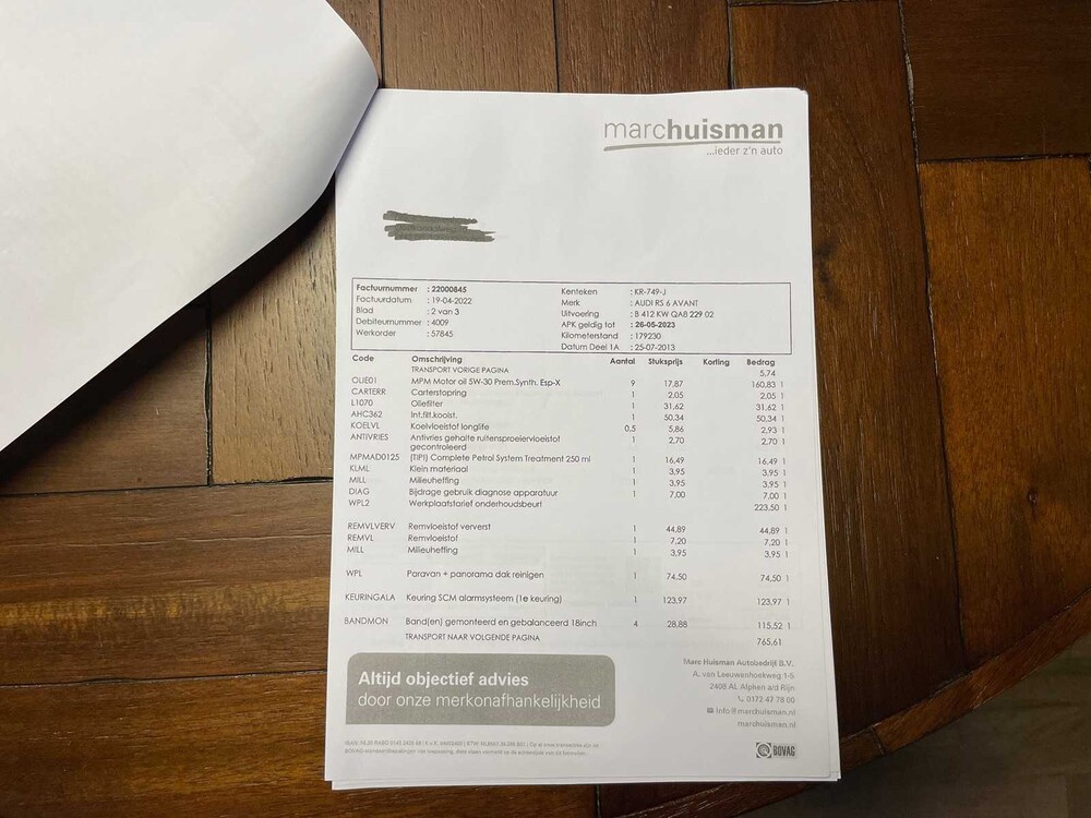 Audi RS6 Avant 4.0 TFSI V8 Quattro Pro Line Plus 560pk 2013, KR-749-J