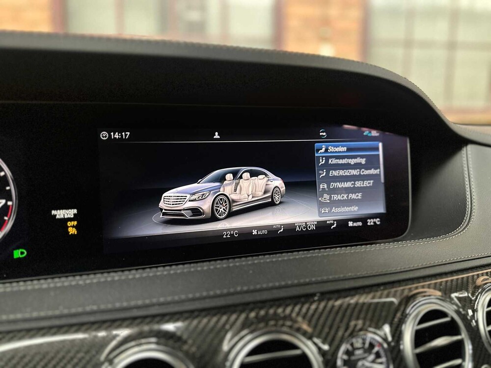 Mercedes-Benz S63 AMG 4-Matic+ 612pk LANG Premium Plus 2019 FACELIFT (Org-NL + 1e-EIG), G-309-DR