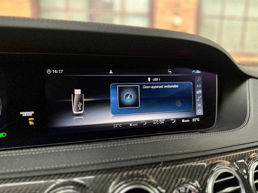 Mercedes-Benz S63 AMG 4-Matic+ 612pk LANG Premium Plus 2019 FACELIFT (Org-NL + 1e-EIG), G-309-DR