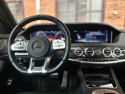 Mercedes-Benz S63 AMG 4-Matic+ 612pk LANG Premium Plus 2019 FACELIFT (Org-NL + 1e-EIG), G-309-DR