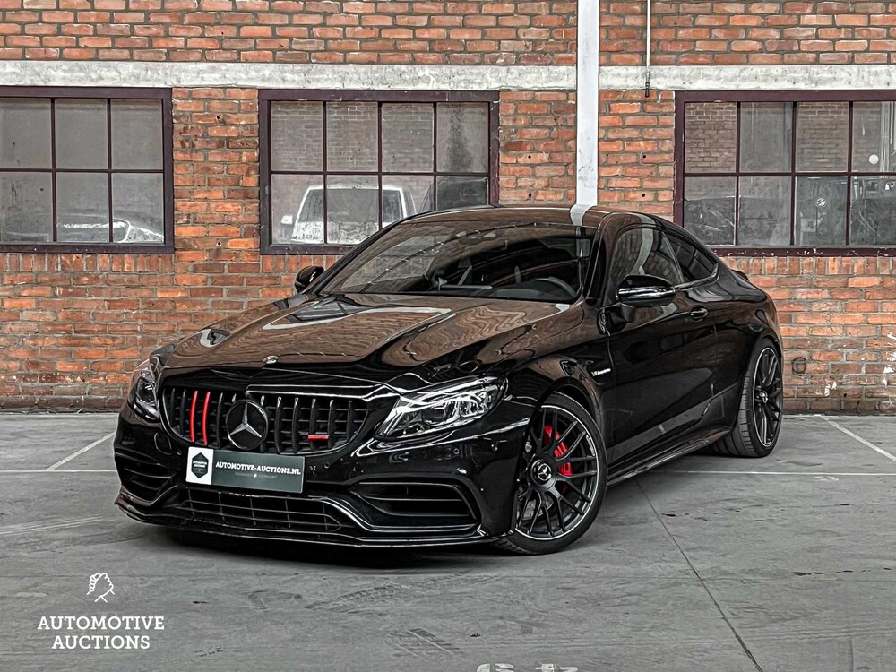Mercedes-Benz C63s AMG Coupe 510pk V8 BI-Turbo FACELIFT 2019 NIGHT-Edition