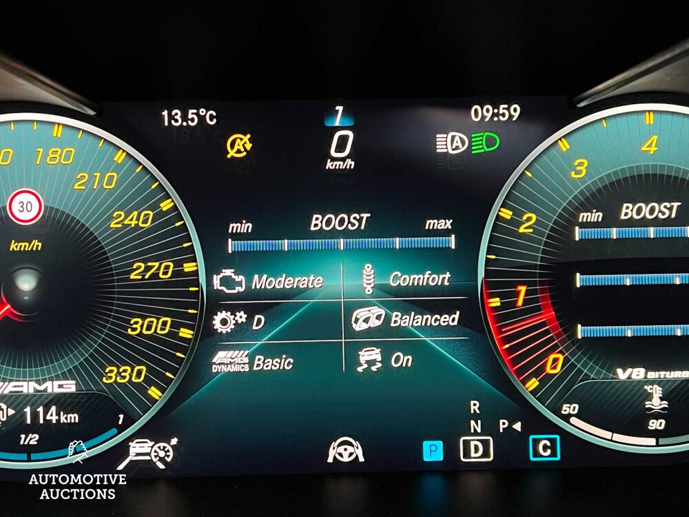 Mercedes-Benz C63s AMG Coupe 510pk V8 BI-Turbo FACELIFT 2019 NIGHT-Edition