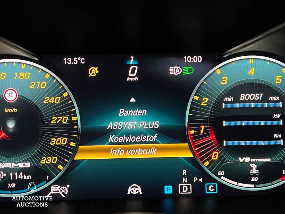 Mercedes-Benz C63s AMG Coupe 510pk V8 BI-Turbo FACELIFT 2019 NIGHT-Edition