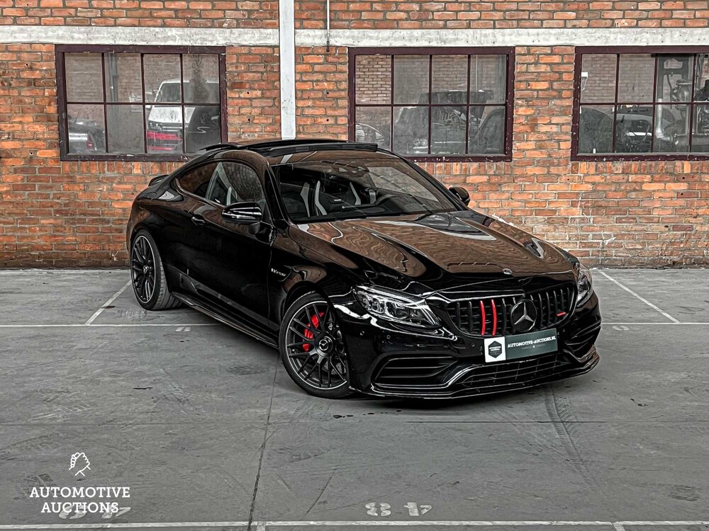 Mercedes-Benz C63s AMG Coupe 510pk V8 BI-Turbo FACELIFT 2019 NIGHT-Edition