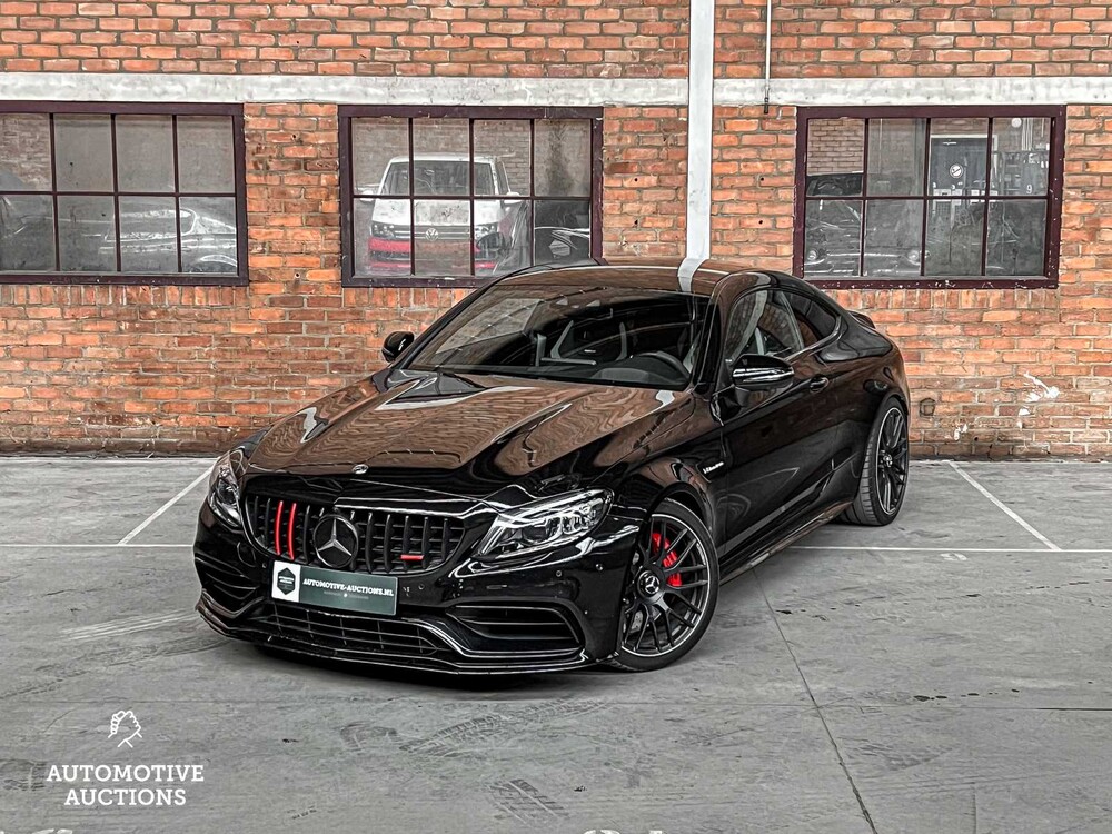 Mercedes-Benz C63s AMG Coupe 510pk V8 BI-Turbo FACELIFT 2019 NIGHT-Edition