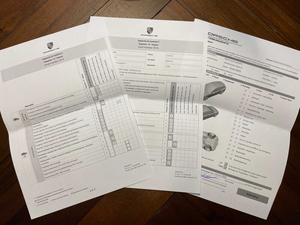 Porsche Cayenne E-Hybrid 3.0 V6 462pk 2019 Plug-In (ORIG-NL + 1e EIG), G-125-KD