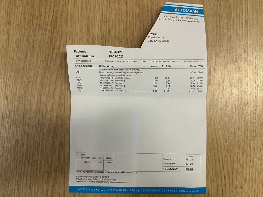 BMW 320i High Executive 184hp 2012 F30 3-Series (ORIGINAL-UK), 97-TSH-3