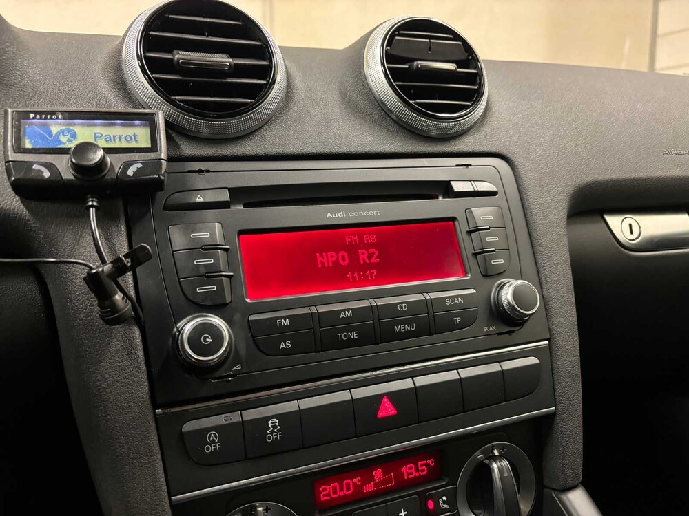 Audi A3 Cabriolet 1.2 TFSI Attraction Pro Line 105PS 2010 (ORIGINAL-DE), 