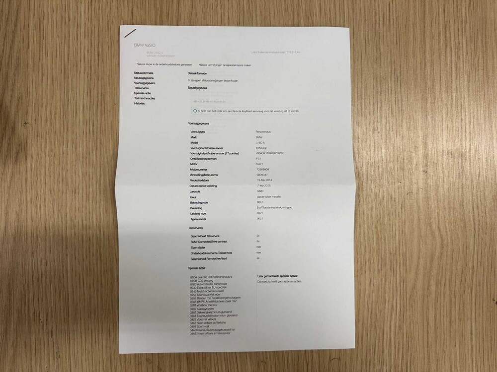 BMW 318d Touring Executive Sport 143PS 2015 3er -Automatik-, 7-ZJX-63