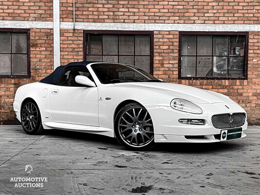 Maserati GranSport Spyder 4.2 V8 402pk (1 of 472) ‘Bianco Eldorado’ 402pk 2006 YOUNGTIMER