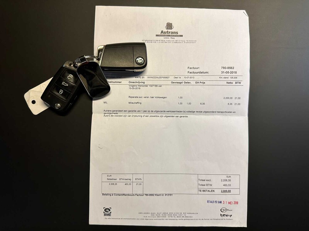 Volkswagen Golf 1.2 TSI Highline 105hp 2013 ORIG NL, 4-KTL-21