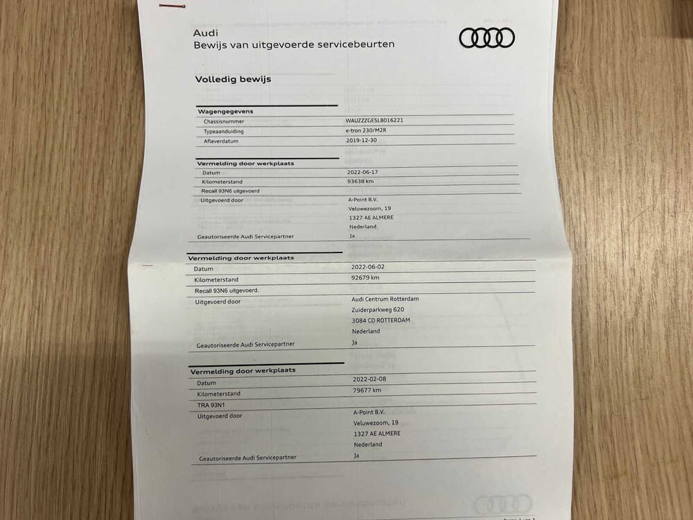 Audi E-Tron 50 Quattro Launch Edition Plus 71 kWh 313PS 2019 (Original-NL), H-644-BL