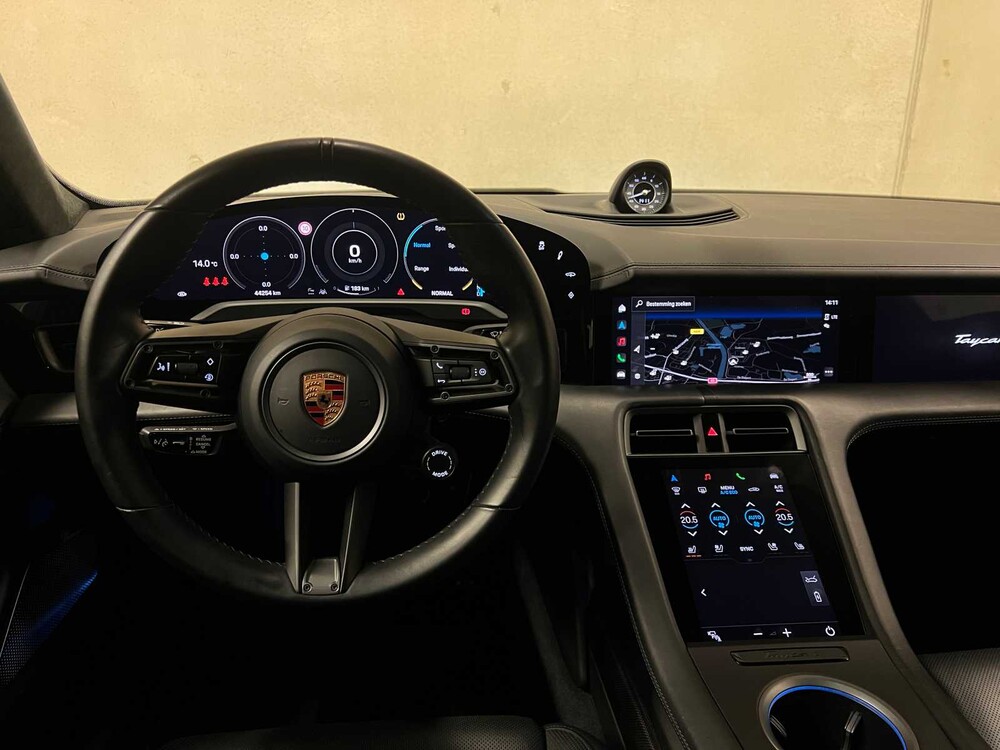 Porsche Taycan Turbo S 93 kWh Sport-Chrono 761PS 2020 (Original-NL + 1. Besitzer), H-112-RD