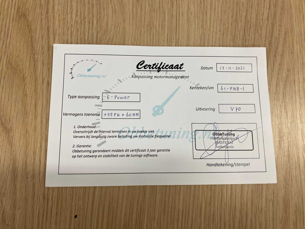 Volvo V70 2.5 R 299pk 2003pk, 61-PNB-1  Youngtimer