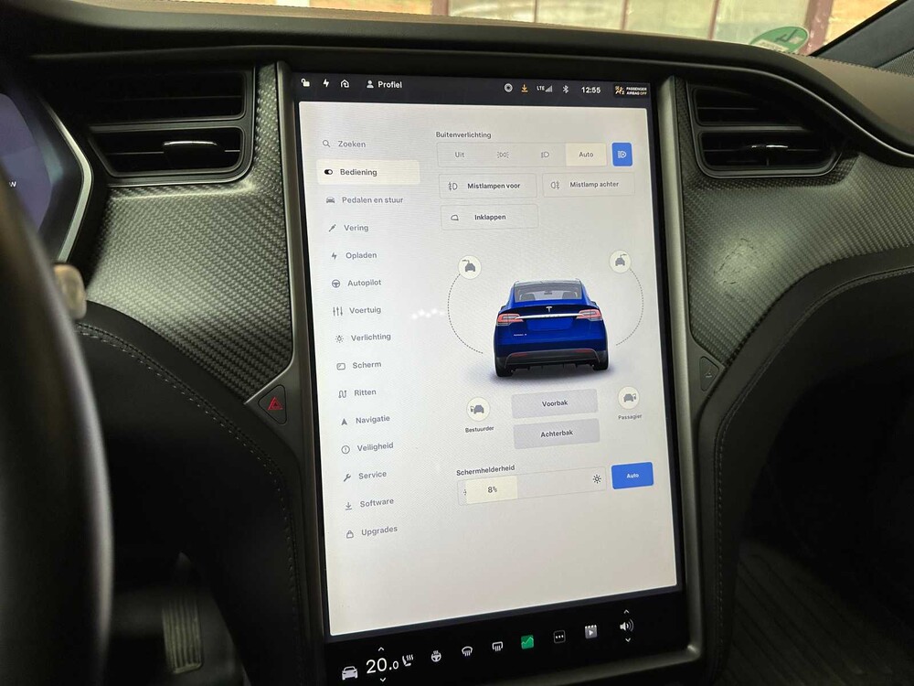 Tesla Model X 75D Base 333pk 2018 (Origineel-NL), TZ-776-T