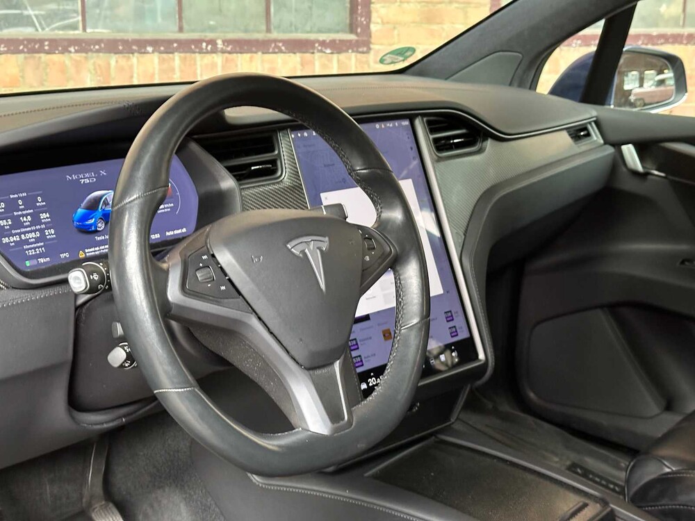 Tesla Model X 75D Base 333pk 2018 (Origineel-NL), TZ-776-T