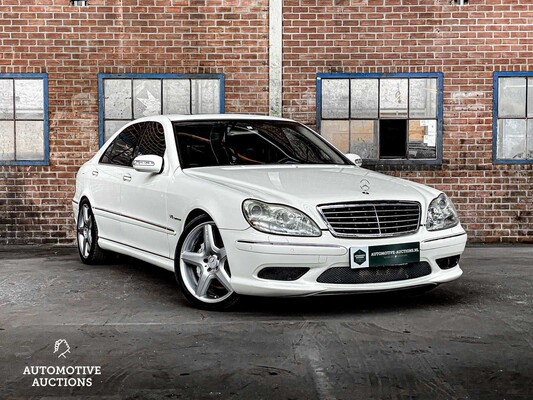 Mercedes-Benz S55 AMG 5.5 V8 Kompressor M113K 476PS 2004 -Youngtimer-