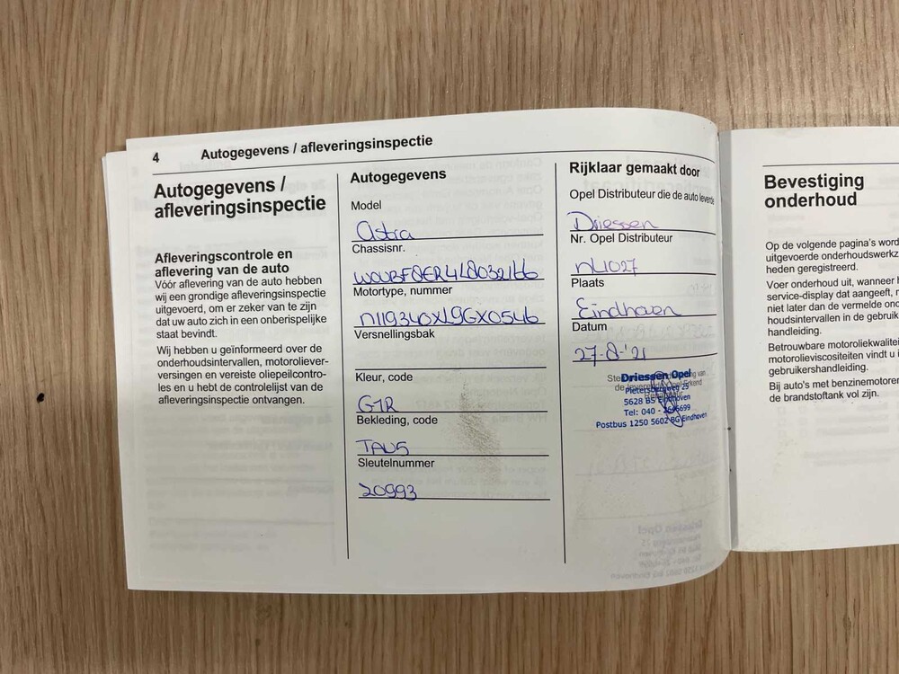 Opel Astra Sports Tourer 1.2 Edition 2020 110PS 2021 (Original-NL), L-645-XT