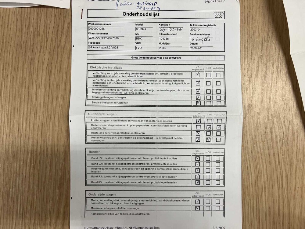 Audi S4 Avant 4.2 V8 Quattro Exclusive 344hp 2003, 26-RD-BV YOUNGTIMER