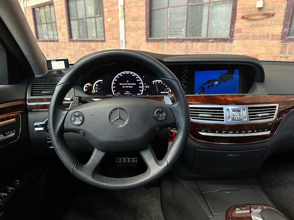 Mercedes-Benz S63 AMG Lang 6.2 V8 525pk 2009 S-Klasse Youngtimer 