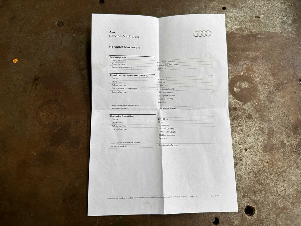 Audi SQ5 3.0 TDI V6 S-Line Quattro Pro Line 313pk 2014, HN-492-F