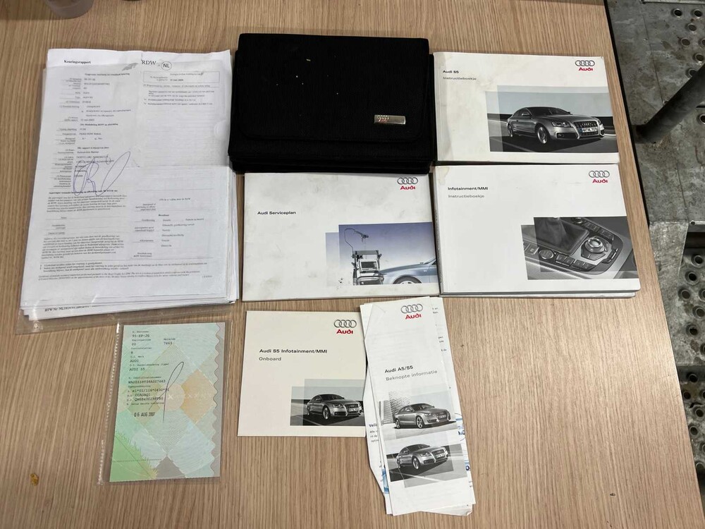 Audi S5 Coupé 4.2 FSI V8 Quattro Pro Line 354pk 2007 (Origineel-NL), 95-XP-JG -Youngtimer-