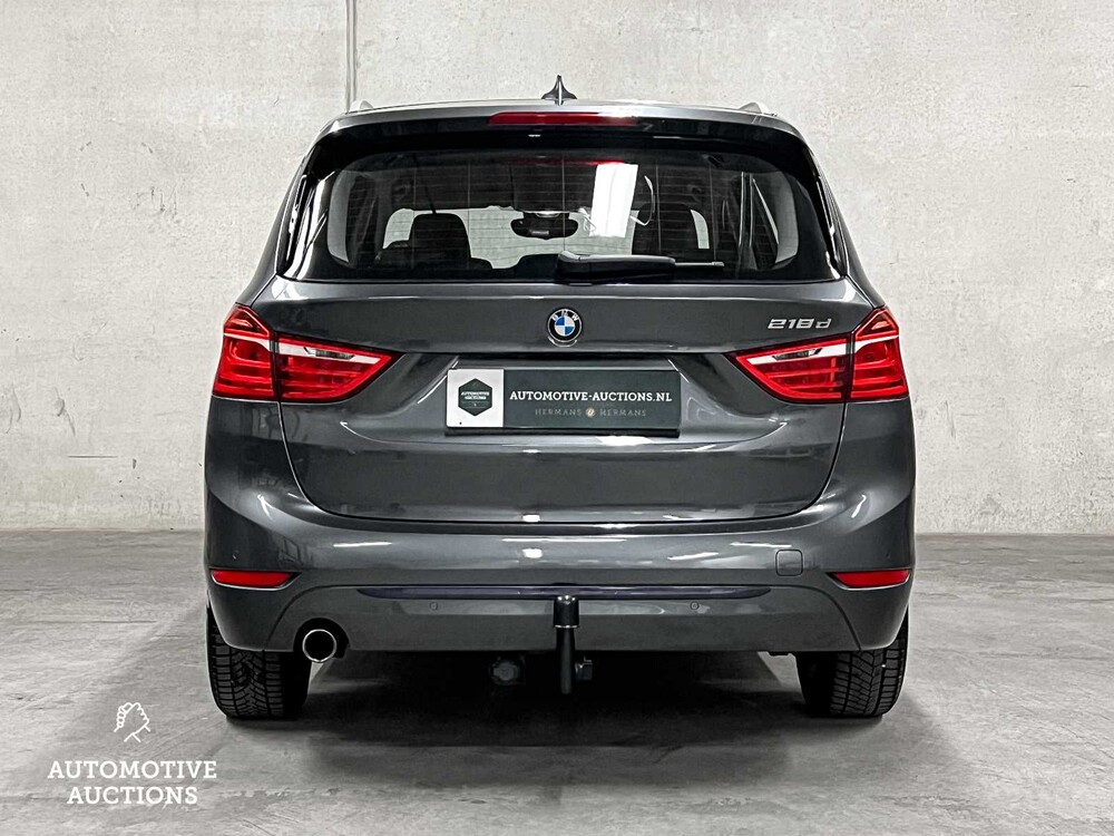 BMW 218d Gran Tourer Centennial Executive Sport Line 7p 2-serie -Automaat- 150pk 2016 (Origineel-NL), JV-404-X