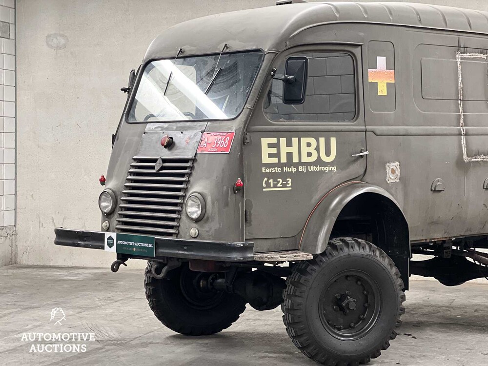 Renault Goélette 1.400kg FOODTRUCK Oldtimer MILITARY MEDIC TRUCK L4-engine 1954