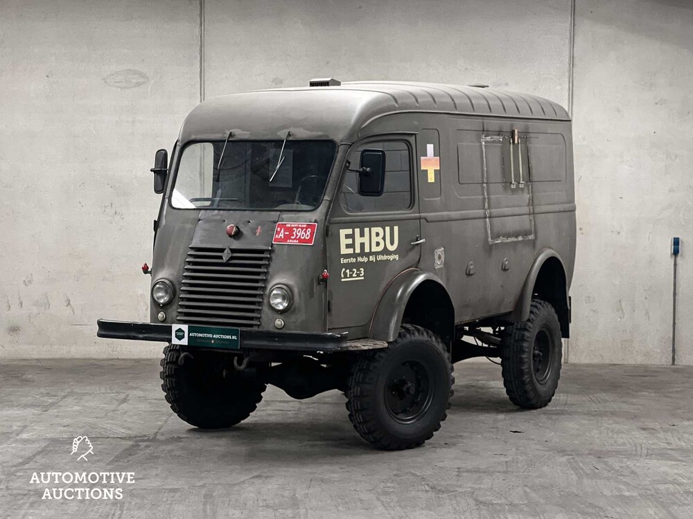 Renault Goélette 1.400kg FOODTRUCK Oldtimer MILITARY MEDIC TRUCK L4-engine 1954