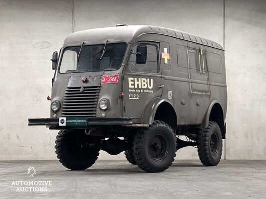 Renault Goélette 1.400kg FOOD TRUCK Oldtimer MILITARY MEDIC TRUCK L4-Motor 1954