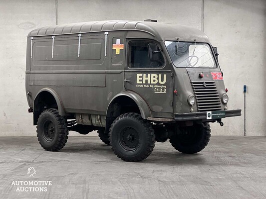 Renault Goélette 1.400kg FOOD TRUCK Oldtimer MILITARY MEDIC TRUCK L4-Motor 1954