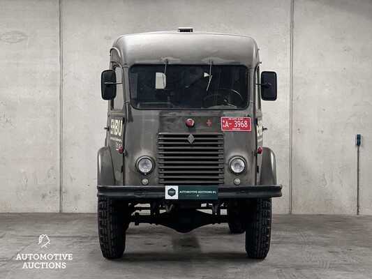 Renault Goélette 1.400kg FOOD TRUCK Oldtimer MILITARY MEDIC TRUCK L4-Motor 1954